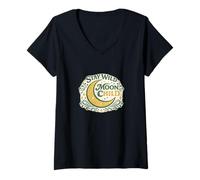 Mujer Stay Wild Moonchild Moon Child Camiseta Cuello V