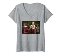 Mujer Steve Martin Solo asesinatos en el Edificio por Michael Grecco Camiseta Cuello V