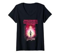 Mujer Stranger Things Dear Billy Oficialmente Autorizado Camiseta Cuello V