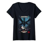 Mujer Stranger Things Huge Shadow Camiseta Cuello V