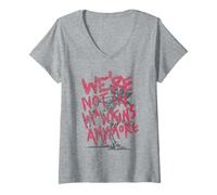 Mujer Stranger Things Not In Hawkins Oficialmente Autorizado Camiseta Cuello V