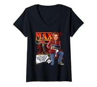 Mujer Stranger Things Tales from '85 MAX Camiseta Cuello V