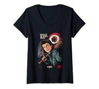 Mujer Stranger Things The Spy Camiseta Cuello V