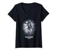 Mujer Stranger Things Vecna Lives Poster Camiseta Cuello V