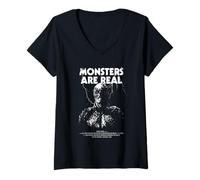 Mujer Stranger Things Vecna Monsters Are Real Camiseta Cuello V