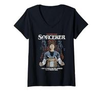 Mujer Stranger Things Will The Sorcerer Camiseta Cuello V
