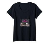Mujer Streetwear Cultura Nueva York Ambiente urbano Arte Camiseta Cuello V
