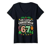Mujer Students Saying 6-7 67 Six Seven Funny Teacher Christmas Camiseta Cuello V