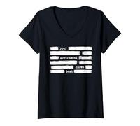 Mujer Su Gobierno Sabe Mejor Anti Gobierno Camiseta Cuello V