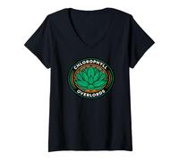 Mujer Succulent Lover Chlorophyll Overlords Houseplant Botany Camiseta Cuello V