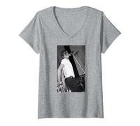 Mujer Suede Live Brett Anderson Hermosas por Andy Willsher Camiseta Cuello V
