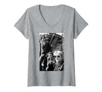 Mujer Sueño De Mandarina En Berlín Edgar Froese De Virginia Turbett Camiseta Cuello V