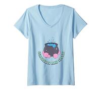 Mujer Summerween Art Conchas Y Hechizos Camiseta Cuello V