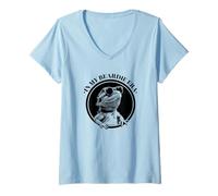 Mujer Sunglasses Logo In My Beardie Era Bearded Dragon Lover Camiseta Cuello V