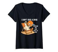 Mujer Sunshine & Wine Lovers Beach Wine Its 5 O Clock Summer Drink Camiseta Cuello V