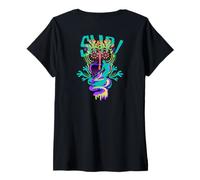 Mujer SUP Paddleboarding Stand Up Paddle Hawai Travel sup Board sup Camiseta Cuello V