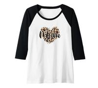 Mujer Supercute Mumlife Love Mother's Day Special For A Leopard Mum Camiseta Manga Raglan