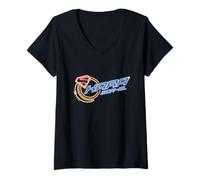 Mujer Supergirl 2026 Neon Glow Kara Zor-El Sign Camiseta Cuello V