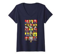 Mujer Superman (2025) Character Squares Camiseta Cuello V
