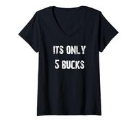 Mujer Sus Sólo 5 Dólares Camiseta Cuello V