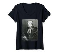 Mujer Susan B. Anthony, Famous American Abolitionist Camiseta Cuello V