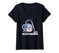 Mujer Susurrador de vacío Camiseta Cuello V