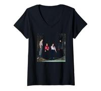 Mujer Syd Barrett Era Pink Floyd Psicodélico 1967 Camiseta Cuello V