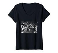 Mujer T Rex Marc Bolan Live Starlight Ballroom Boston 1972 Camiseta Cuello V