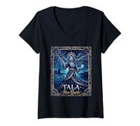 Mujer Tala - Mitología Tagalo Filipinas Diosa Filipina Camiseta Cuello V
