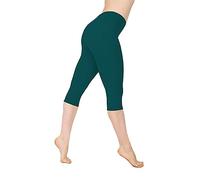 Mujer Talla Grande Suelta Anti-Exposición Absorción Transpirabilidad Alta Elasticidad Ultraligeros Running Fitness Yoga Pantalones Cortos y Pantalones Cortos. Leggings de Senderismo Mujer Otoño, verde