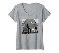 Mujer Tangerine Dream Berlín Ladrón Fuerza Mayor Virginia Turbett Camiseta Cuello V