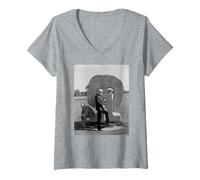 Mujer Tangerine Dream Música Electrónica Berlín De Virginia Turbett Camiseta Cuello V