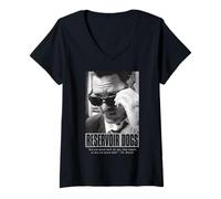 Mujer Tarantino Reservoir Dogs Classic Indie Film Mr. Blonde Cita Camiseta Cuello V