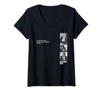 Mujer Tarantino Reservoir Dogs Crime Thriller Film Mr. White Cita Camiseta Cuello V