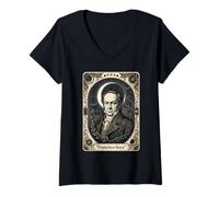 Mujer Tarot Francisco Goya Camiseta Cuello V