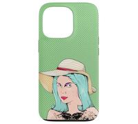 Mujer tatuada dama con tatuajes ilustración Carcasa para iPhone 13 Pro