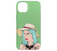Mujer tatuada dama con tatuajes ilustración Carcasa para iPhone 14 Plus