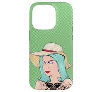 Mujer tatuada dama con tatuajes ilustración Carcasa para iPhone 14 Pro