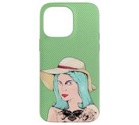 Mujer tatuada dama con tatuajes ilustración Carcasa para iPhone 14 Pro Max