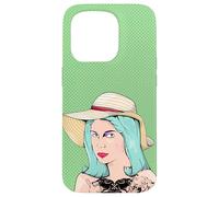 Mujer tatuada dama con tatuajes ilustración Carcasa para iPhone 15 Pro