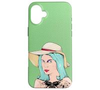 Mujer tatuada dama con tatuajes ilustración Carcasa para iPhone 16 Plus