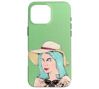 Mujer tatuada dama con tatuajes ilustración Carcasa para iPhone 16 Pro Max
