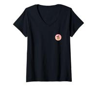 Mujer Tauro Símbolo Zodiaco Tauro Horóscopo Toro StarSign Camiseta Cuello V