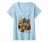 Mujer Teenage Mutant Ninja Turtles Straight from The Sewers Camiseta Cuello V