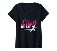 Mujer Tengo suficiente yo voy a correr correr Jogger Corre en mí Camiseta Cuello V