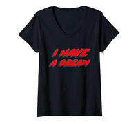 Mujer Tengo un sueño | 1960's Activist Equal Camiseta Cuello V