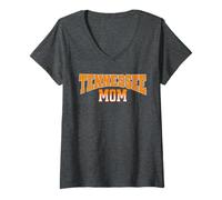 Mujer Tennessee Mom - State Pride Graphic for TN Mothers Camiseta Cuello V
