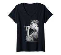 Mujer Terry Hall The Colourfield Thinking of You Band 1985 Camiseta Cuello V