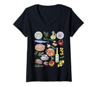Mujer That's amore despedida de soltera Grupo Chicas italianas viaje Camiseta Cuello V