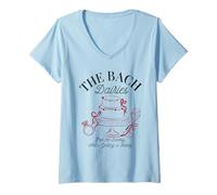 Mujer The Bach Diaries Pop the Bubbly, Ella está consiguiendo un esposo Camiseta Cuello V